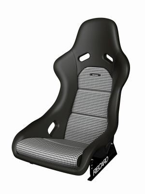 RECARO Classic Pole Position Leder Pepita Leder schwarz pepita Serienausstattung+ Sitzschale aus glasfaserverstärktem Kunststoff (GFK)+ Gewicht ca. 7,0 kg (ohne Adapter und Konsole)+ ABE/Teilegutachten*+ Gurtdurchführung für 4-Punkt-Gurt+ Sitz auch mit 3-