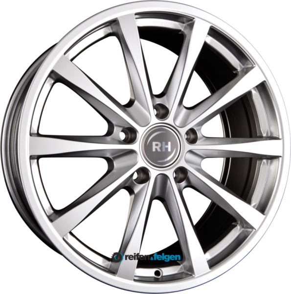 RH ALURAD GT 10x19 ET45 5x120 NB74.1 Sterlingsilber lackiert