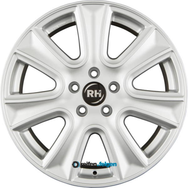 RH ALURAD NAJ II 8x18 ET35 5x114.3 NB72.6 Sport Silber