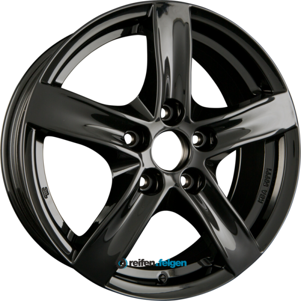RIAL ARKTIS 7.5x17 ET40 5x114.3 NB70.1 Diamant-Schwarz werk91-4