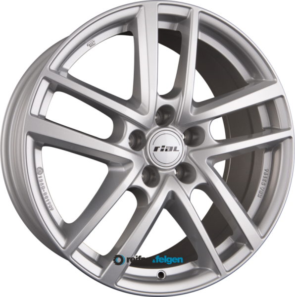 RIAL ASTORGA 6.5x16 ET40 5x100 NB57.1 Polar-Silber