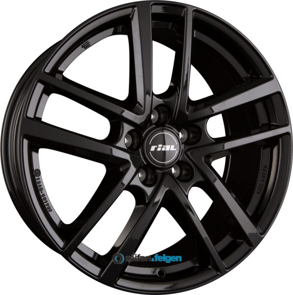 RIAL ASTORGA 6.5x16 ET45 5x114.3 NB60.1 Diamant-Schwarz