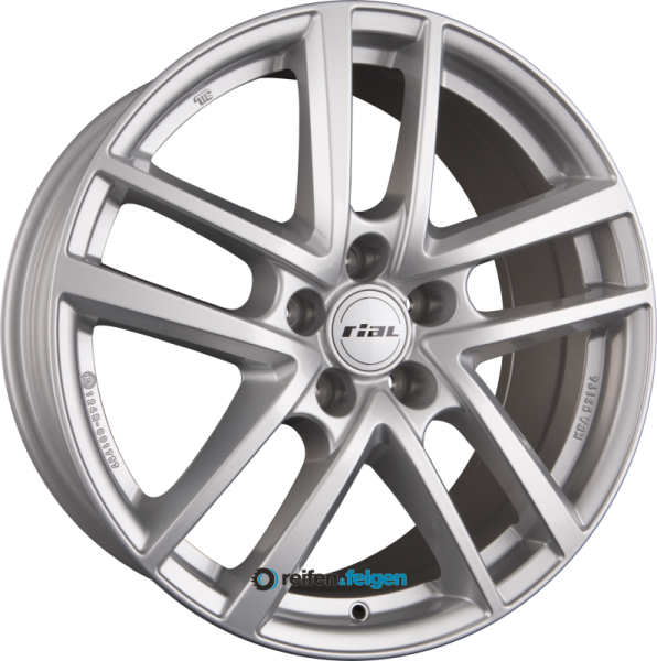 RIAL ASTORGA 6x15 ET37 5x100 NB57.1 Polar-Silber