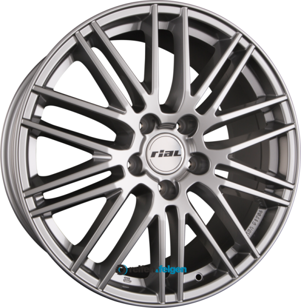 RIAL KIBO X 9.5x21 ET22 5x112 NB66.5 Metal-Grey