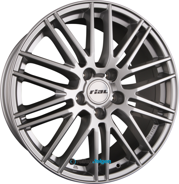 RIAL KIBO X 9.5x21 ET36 5x112 NB66.6 Metal-Grey