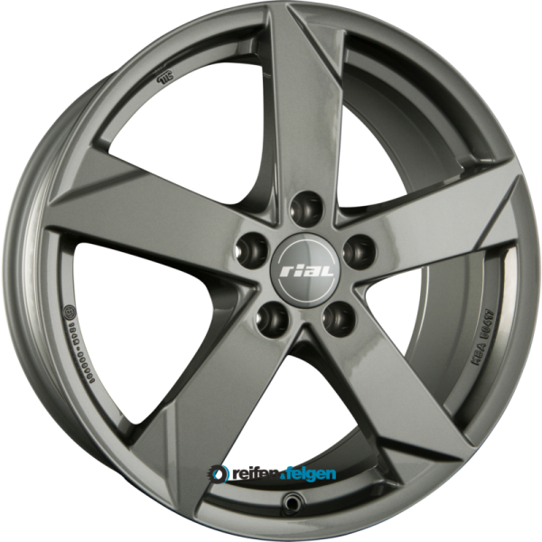 RIAL KODIAK 5.5x15 ET40 5x100 NB57.1 Graphit