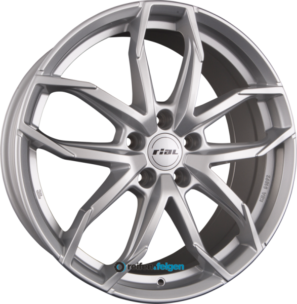 RIAL LUCCA 6.5x17 ET32 4x108 NB65.1 Polar Silber