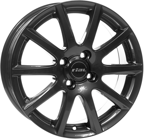 RIAL MILANO 7x17 ET35 4x108 NB65.1 Titanium