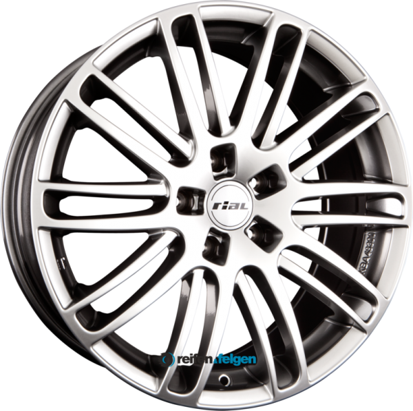 RIAL MURAGO 7.5x17 ET47 5x114.3 NB70.1 Sterling-Silber