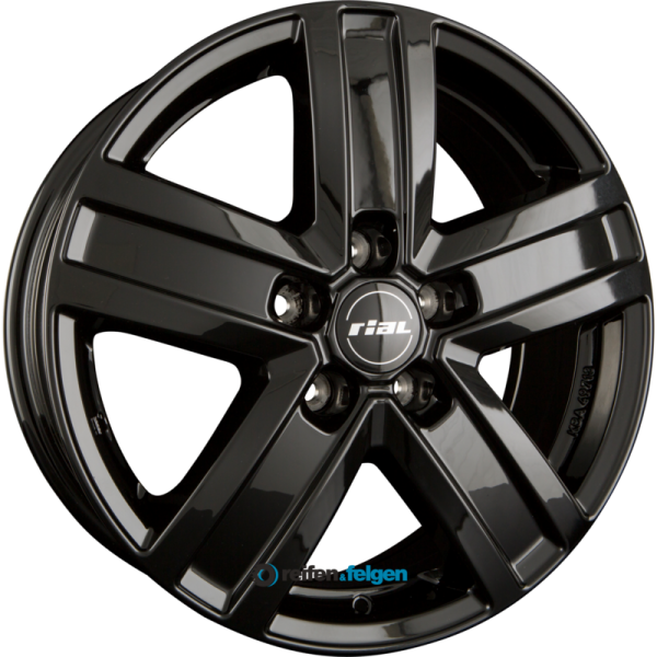 RIAL TRANSPORTER 7x17 ET45 5x114.3 NB66.1 Diamant-Schwarz