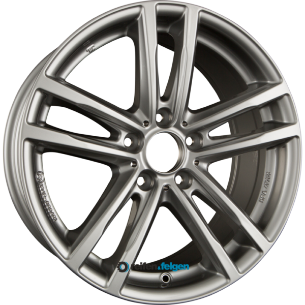 RIAL X10 7x18 ET22 5x112 NB66.5 Metal-Grey