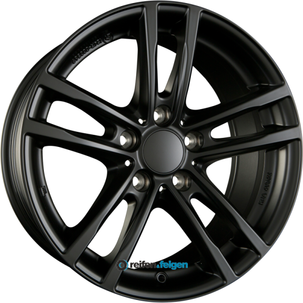 RIAL X10 9x19 ET37 5x120 NB74.1 Racing-Schwarz