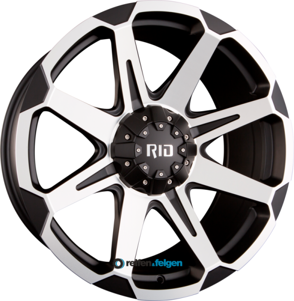 RID R05 9x20 ET20 5x120 NB74.1 Matt Black/Machined