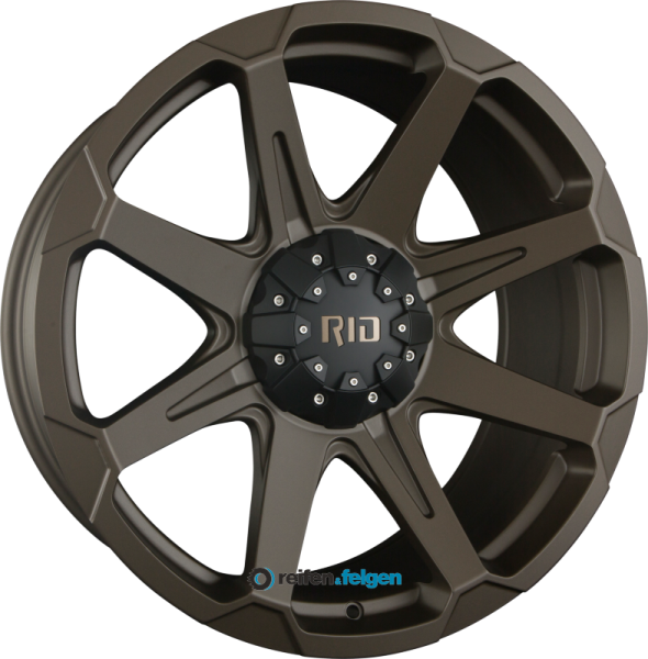RID R05 9x20 ET20 5x127 NB78.1 Matte Dark Bronze