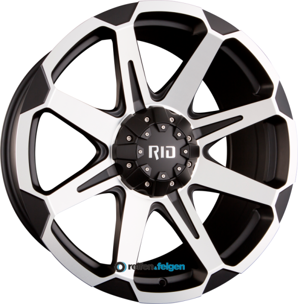 RID R05 9x20 ET20 5x139.7 NB78.1 Matte Black / Machined