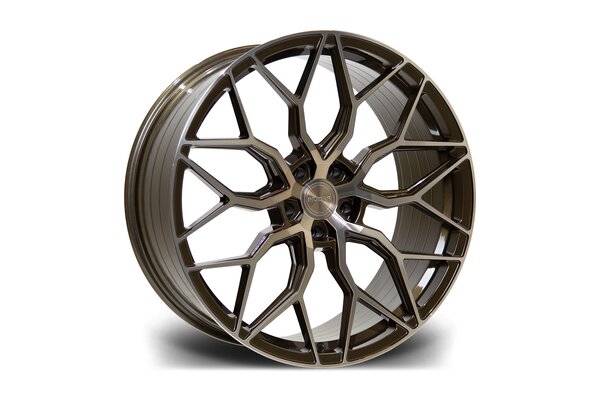 RIVIERA RF108 9X22 5X120 ET NB30 74.1 BRONZE DOUBLE DARK TINT