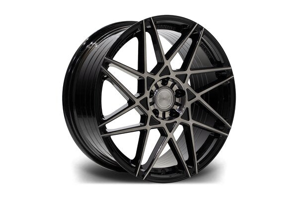 RIVIERA RF2 8.5X19 5X112 ET NB45 73.1 BLACK POLISHED DTINT