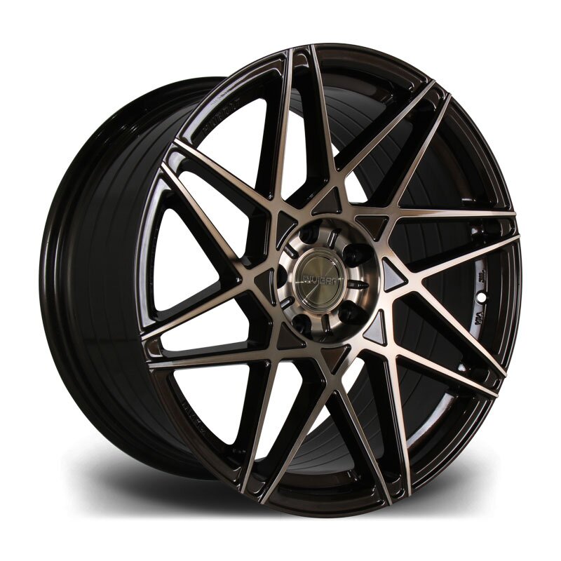 RIVIERA RF2 8.5X19 5X112 ET42 NB73.1 BRONZE DOUBLE DARK TINT