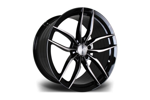 RIVIERA RV195 8.5X19 5X112 ET NB45 73.1 BLACK POLISHED DTINT
