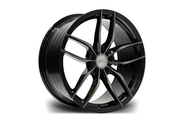 RIVIERA RV195 8.5X20 BLANK ET15 - 45 72.56 BLACK POLISHED DTINT