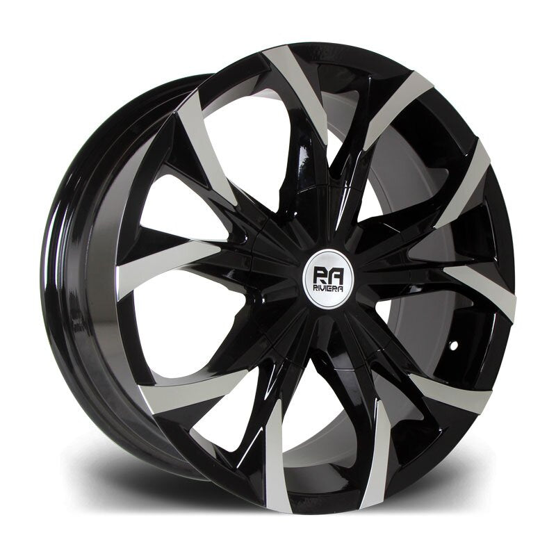 RIVIERA TREKKER 8X18 BLANK ET45 NB65.1 BLACK POLISHED