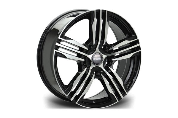 RIVIERA VIGOR 7.5X18 5X120 ET45 NB72.6 BLACK POLISHED