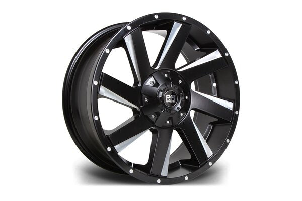 RIVIERA XTREME 100XR 20X9 6X114.3 NB20 66.1 BLACK POLISHED