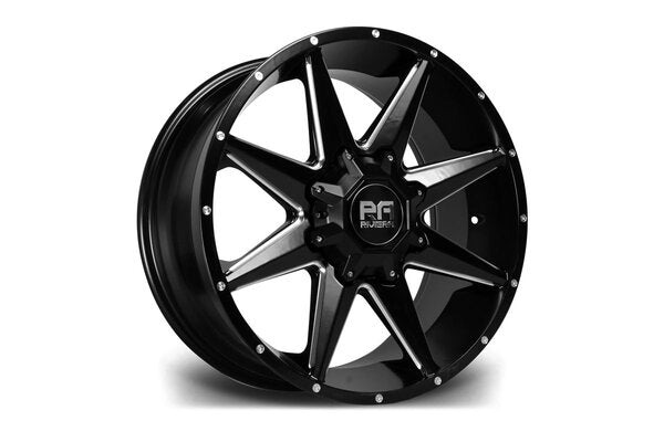 RIVIERA XTREME 200XR 20X9 6X139 NB15 110 BLACK POLISHED