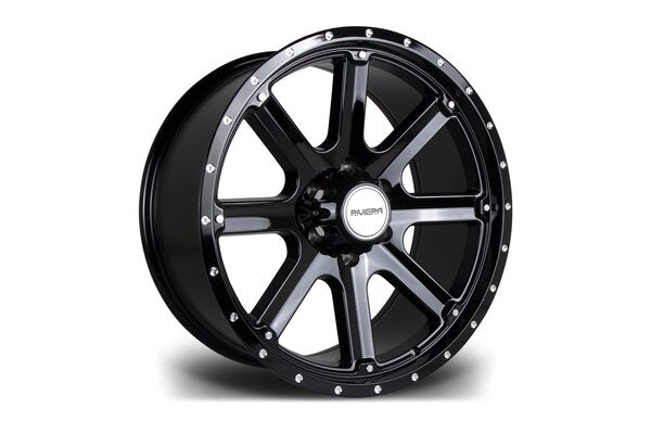 RIVIERA XTREME 300XR 20X9 6X139 NB20 110 BLACK POLISHED