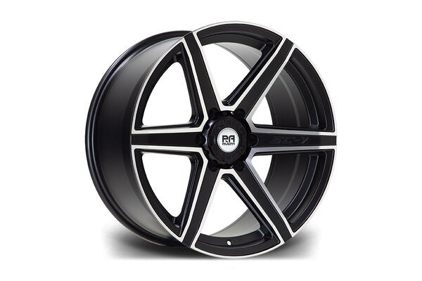 RIVIERA XTREME 800XR 20X9.5 6x139 NB25 110 BLACK POLISHED FACE