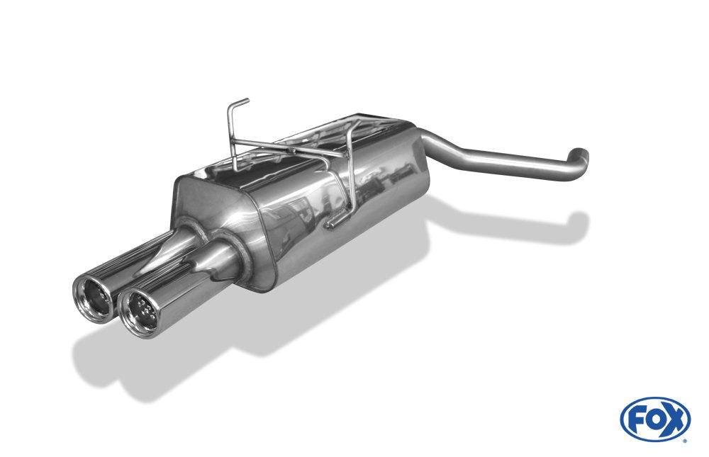 Fox Auspuff Sportauspuff Endschalldämpfer für Rover 75 Typ RJ Limo/ Tourer 1.8l