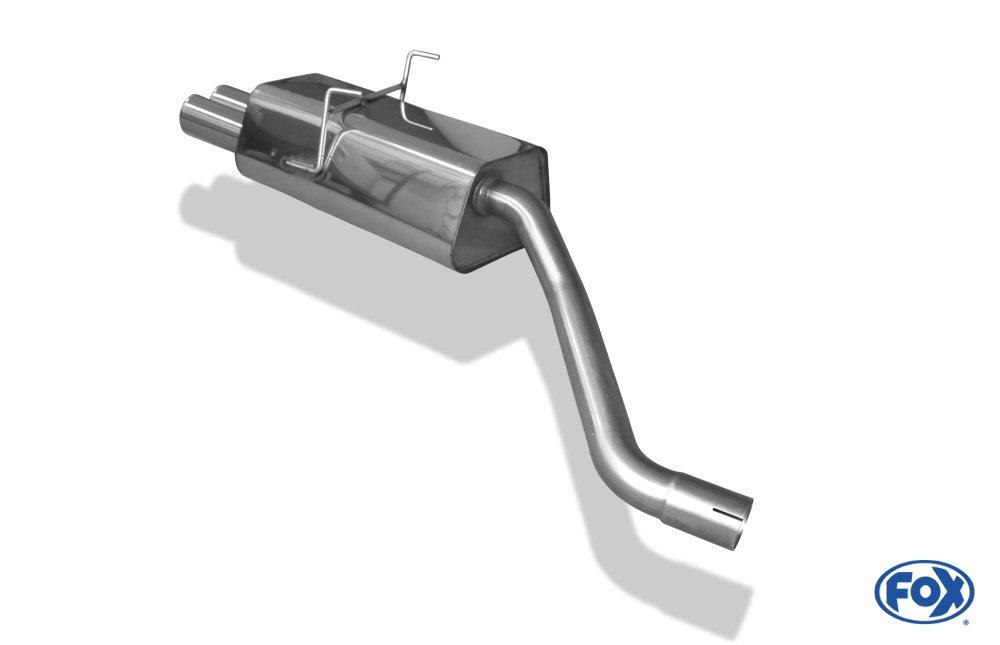 Fox Auspuff Sportauspuff Endschalldämpfer für Rover 75 Typ RJ Limo/ Tourer 1.8l