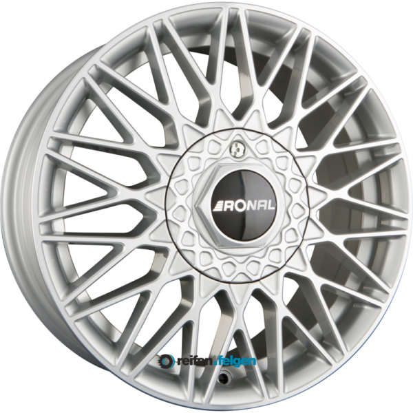 RONAL LSX 7x16 ET35 4x98 NB68 Silber Frontkopiert