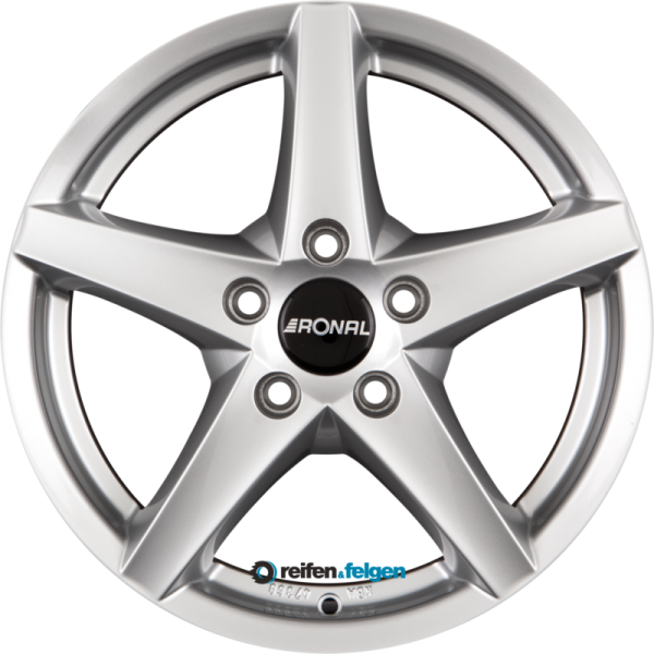 RONAL R41 6.5x15 ET38 5x100 NB68 Silber