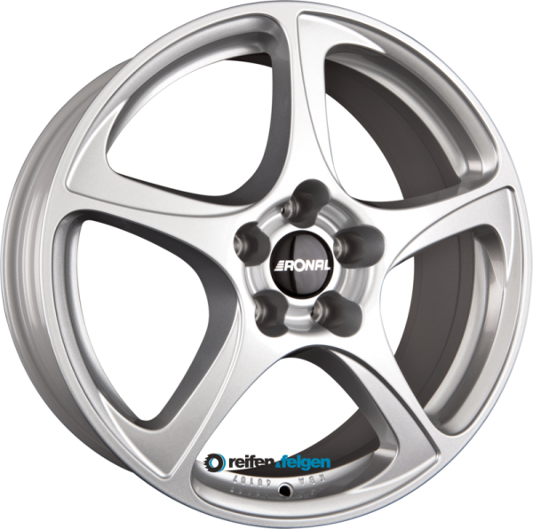 RONAL R53 8x17 ET48 5x112 NB76 Kristallsilber