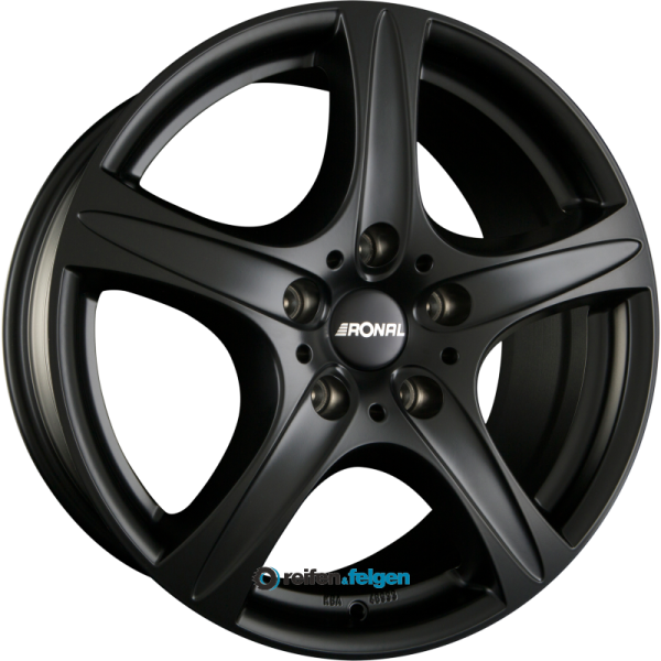 RONAL R55 SUV 9.5x20 ET35 5x127 NB71.5 Mattschwarz