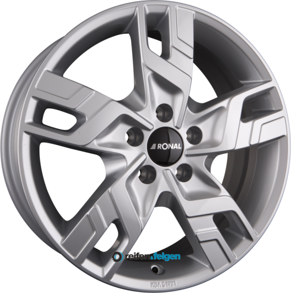 RONAL R64 6.5x16 ET60 5x120 NB65.1 Silber