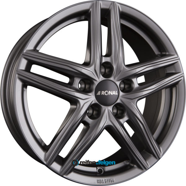 RONAL R65 6.5x16 ET22 5x112 NB66.6 Cerium Grey