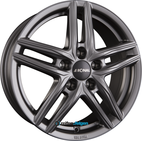 RONAL R65 8x19 ET35 5x112 NB76 Cerium Grey