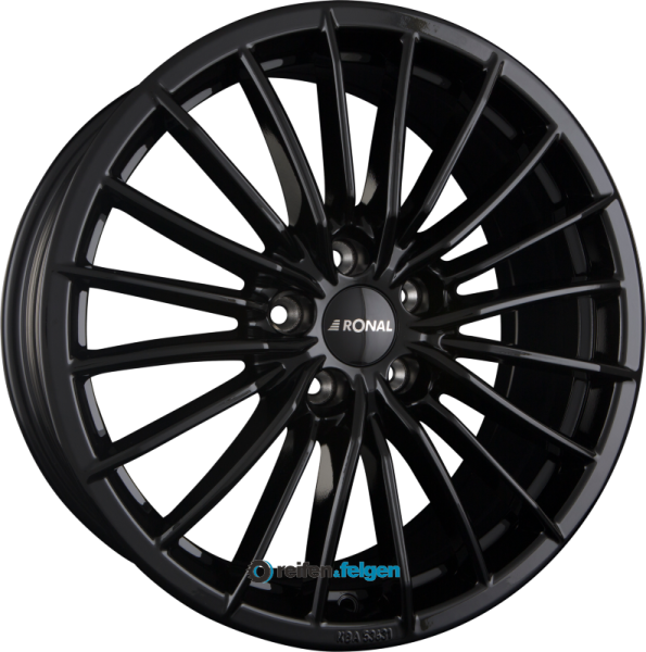 RONAL R68 9x18 ET52 5x112 NB76 Jetblack