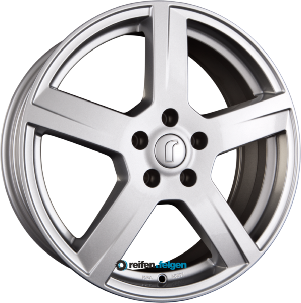 RONDELL 223 6x15 ET37 4x100 NB70.4 Silber