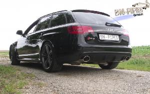 BN Pipes Audi RS6 4F Auspuffanlage ab Kat