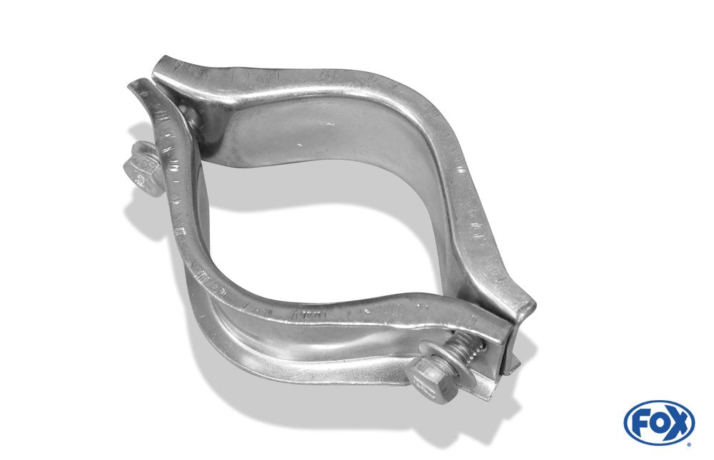 Fox Auspuff Sportauspuff Endschalldämpfer für Saab 900 II 2,0l 96kW 2.3l