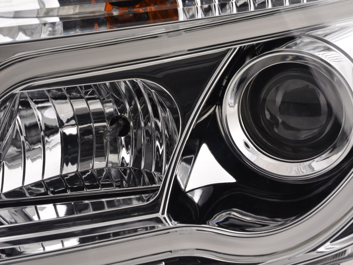 Scheinwerfer Set Daylight LED TFL-Optik Dacia Duster Bj. 10-13 chrom