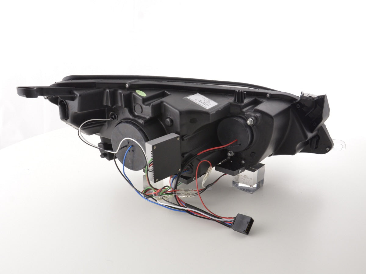 Scheinwerfer Set Opel Astra J 5-türig Bj. 2009-2012 schwarz mit Motor