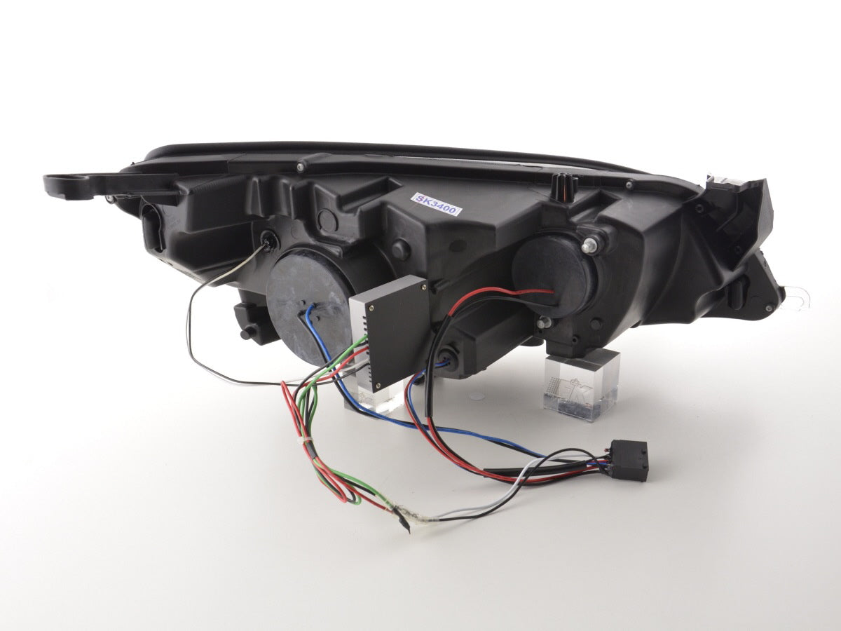 Scheinwerfer Set Opel Astra J 5-türig Bj. 2009-2012 schwarz Asien-Modell