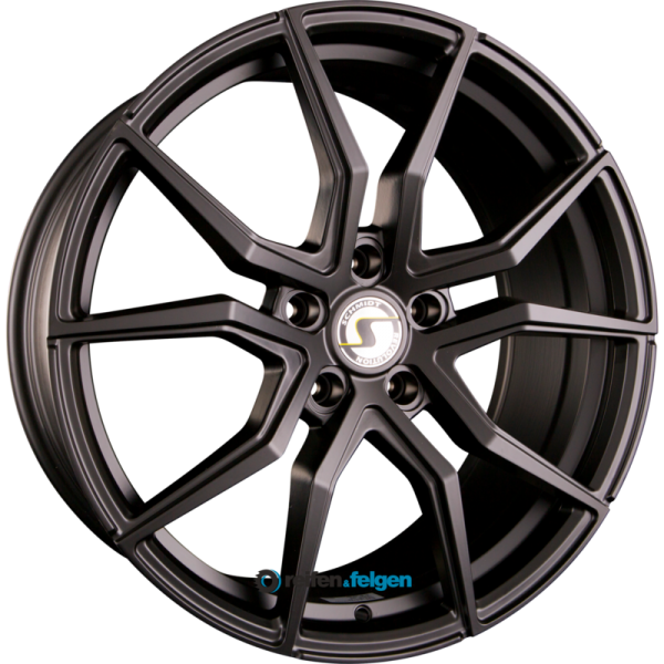 Schmidt REVOLUTION DRAGO 9x21 ET45 5x114.3 NB67.1 Satin Black mit Softhorn