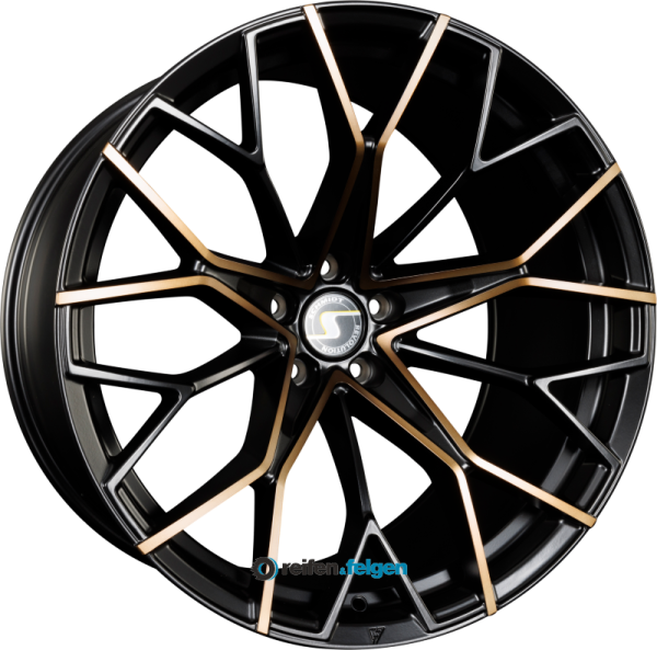 Schmidt REVOLUTION KYAN 10x21 ET11 5x112 NB66.6 Satin Black Bronze werk91-4 10x21 ET11 5x112 Alufelge Satin Black
