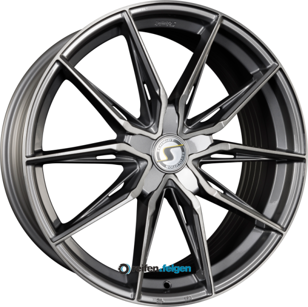 Schmidt REVOLUTION TWENTYONE 8.5x19 ET45 5x112 NB57.1 Titan Brushed werk91-4 8,5x19 ET45 5x112 Alufelge