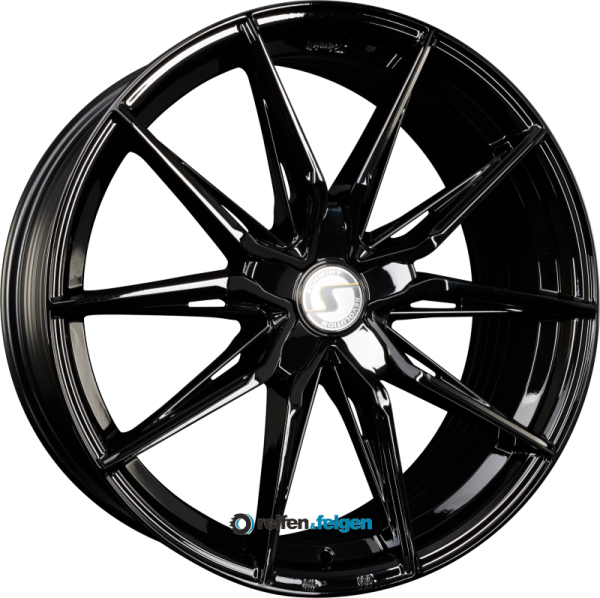Schmidt REVOLUTION TWENTYONE 9.5x21 ET40 5x112 NB57.1 Gloss Black werk91-4 9,5x21 ET40 5x112 Alufelge Gloss Black